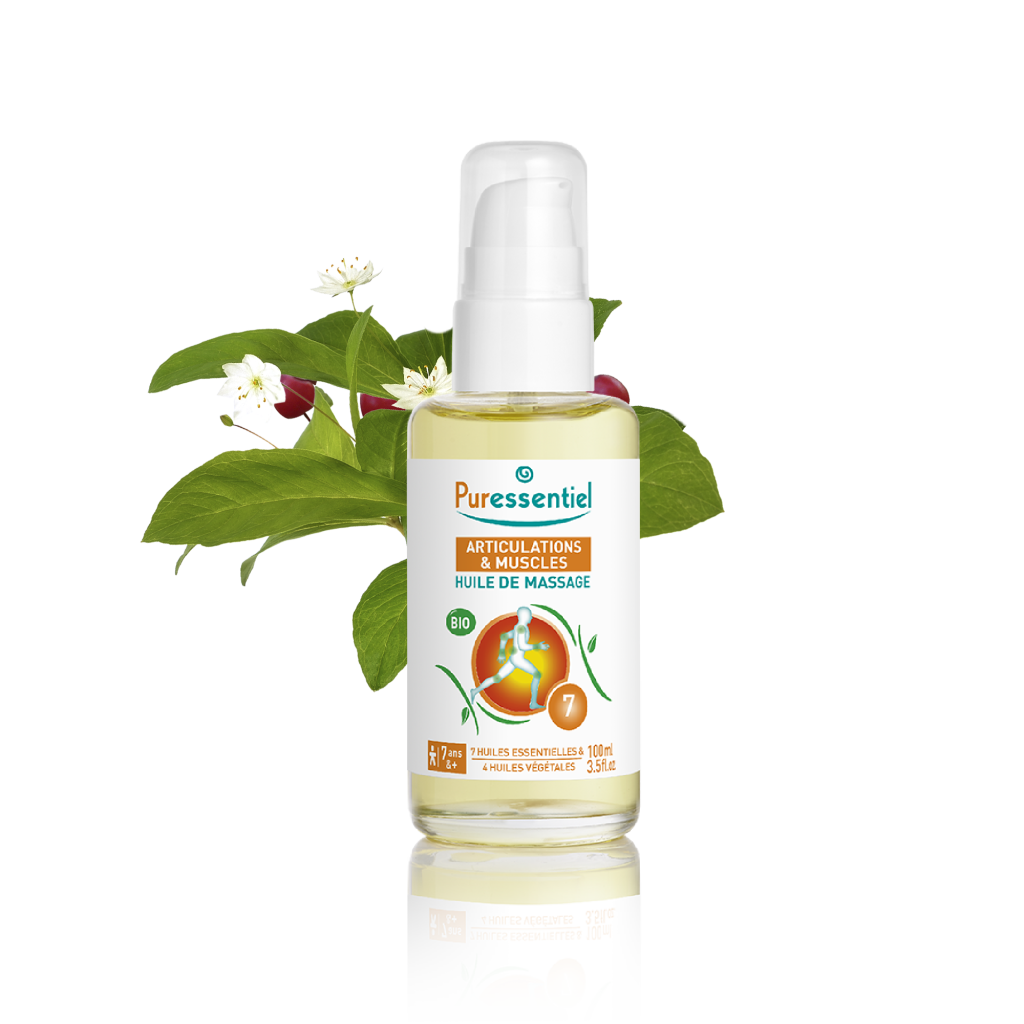 Puressentiel Huile de Massage BIO Effort Musculaire